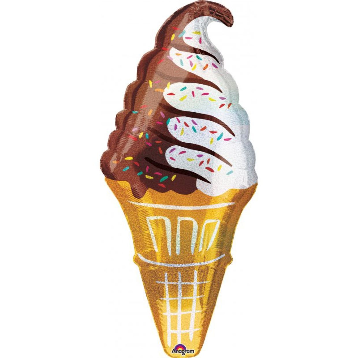 Anagram 41" Ice Cream Cone Balloon
